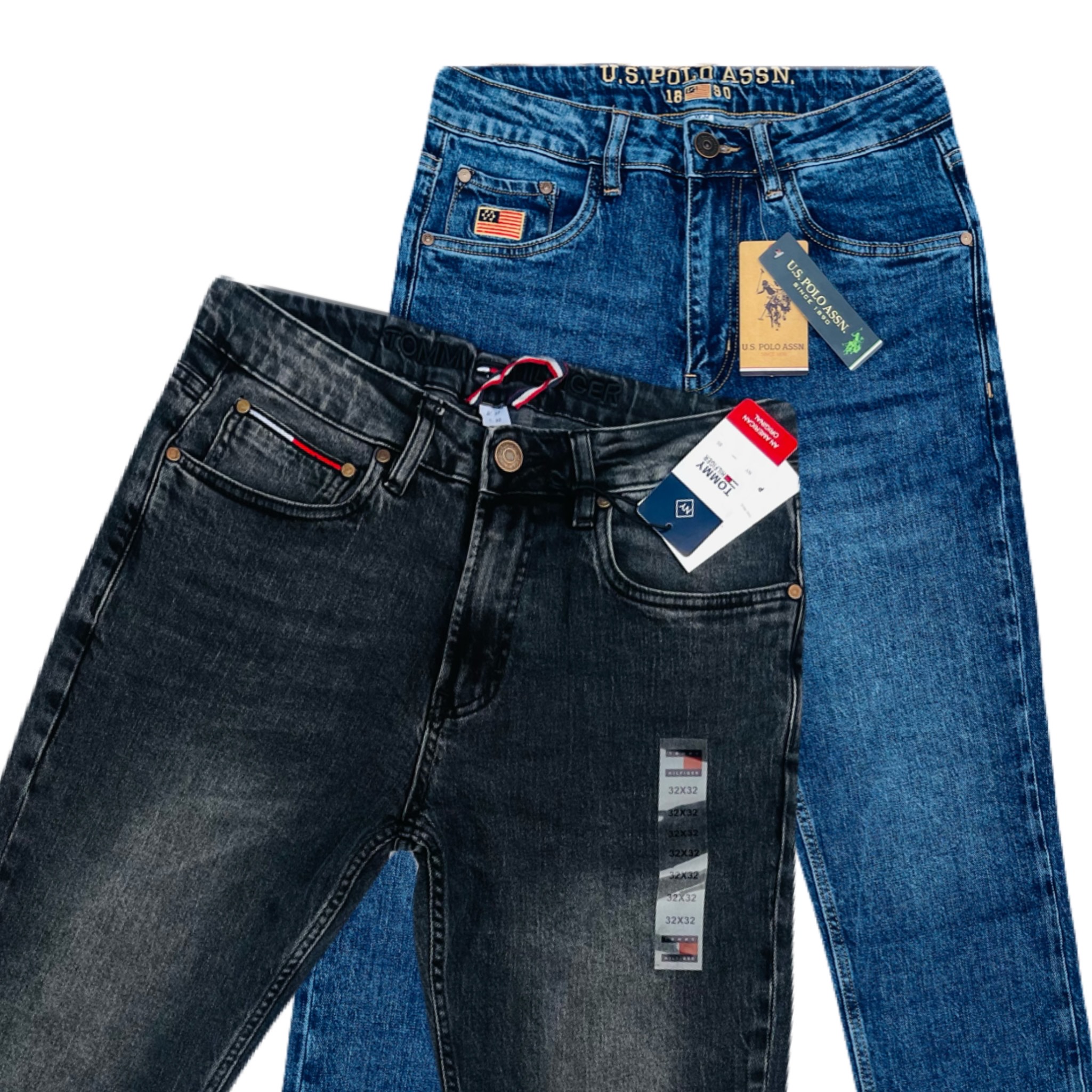 Tommy Hilfiger  and US Polo denim jeans combo